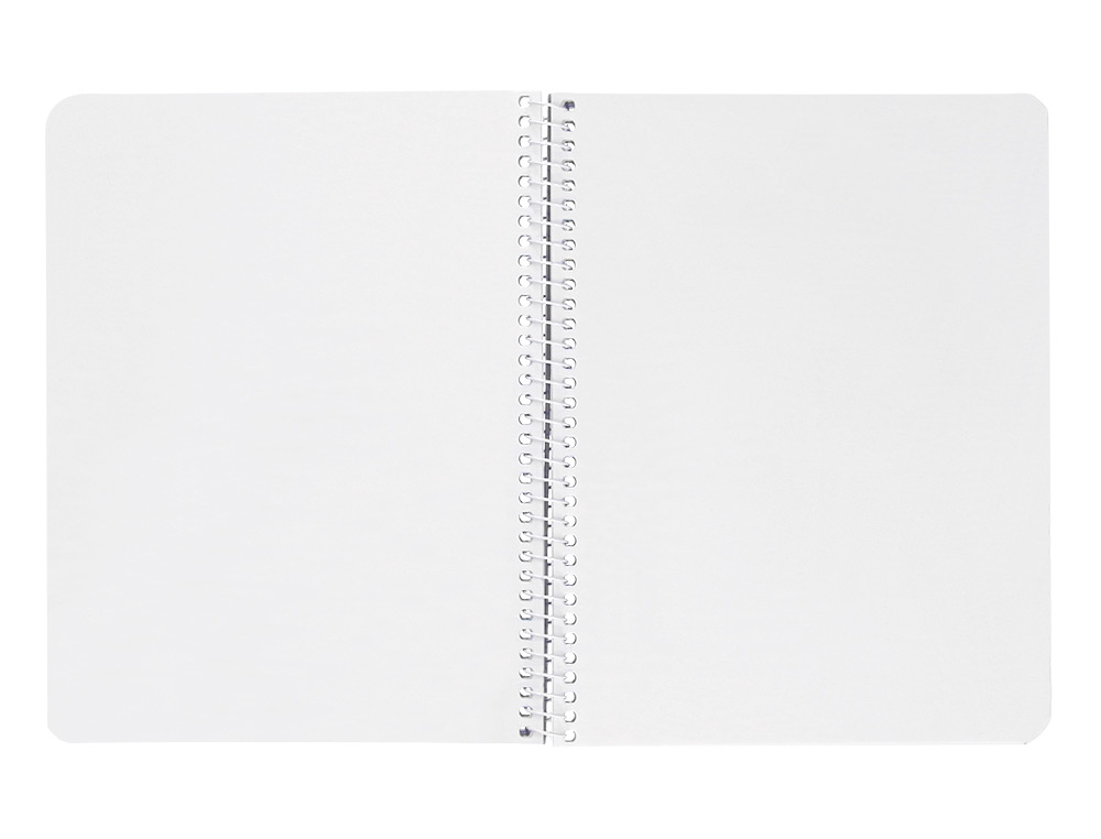 CADERNO ESPIRAL LIDERPAPEL WITTY DIN A4 CAPA DURA 80F 90GR LISO SEM MARGEM CORES SORTIDAS