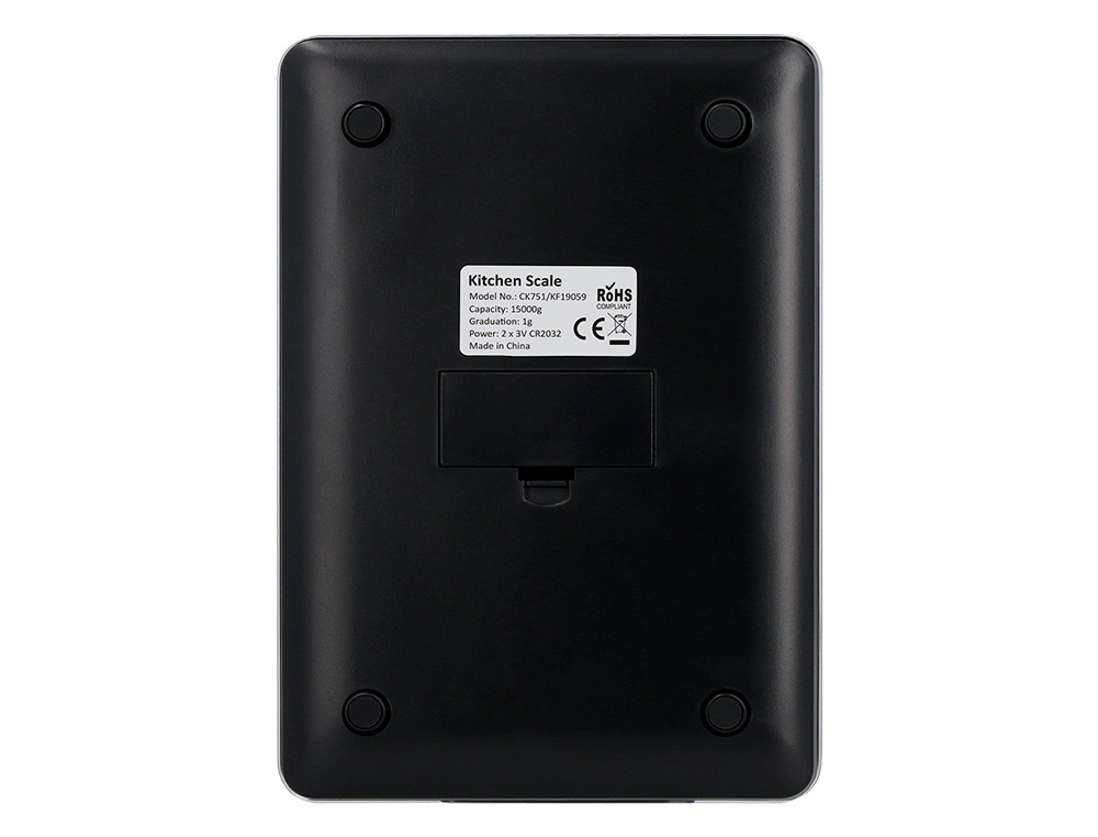 BALANCA PRECISAO Q-CONNECT DIGITAL COM ECRA LCD PRECISAO 1 GR CAPACIDADE DE 5 GR A 15 KG 240X170X17,5MM