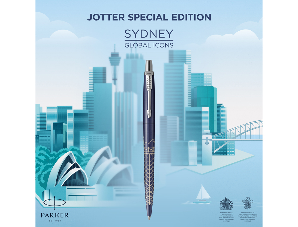 ESFEROGRAFICA PARKER JOTTER AROUND THE WORLD SYDNEY AZUL
