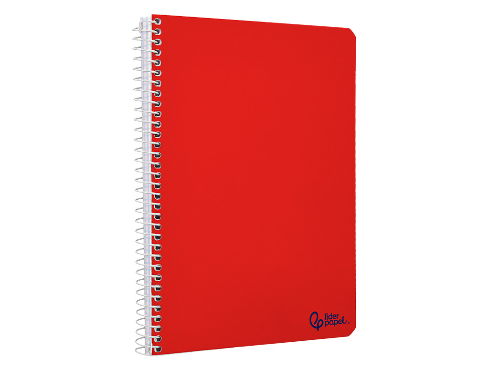 CADERNO ESPIRAL LIDERPAPEL DIN A5 SMART CAPA SUAVE 80 F 75 GR PAUTADO 8MM COM MARGEM CORES SORTIDAS