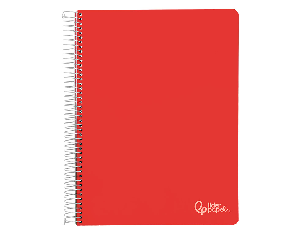 CADERNO ESPIRAL LIDERPAPEL WITTY MICRO DIN A4 CAPA DURA 120F 90GR PAUTADO 5 BANDAS 4 FUROS CORES SORTIDAS