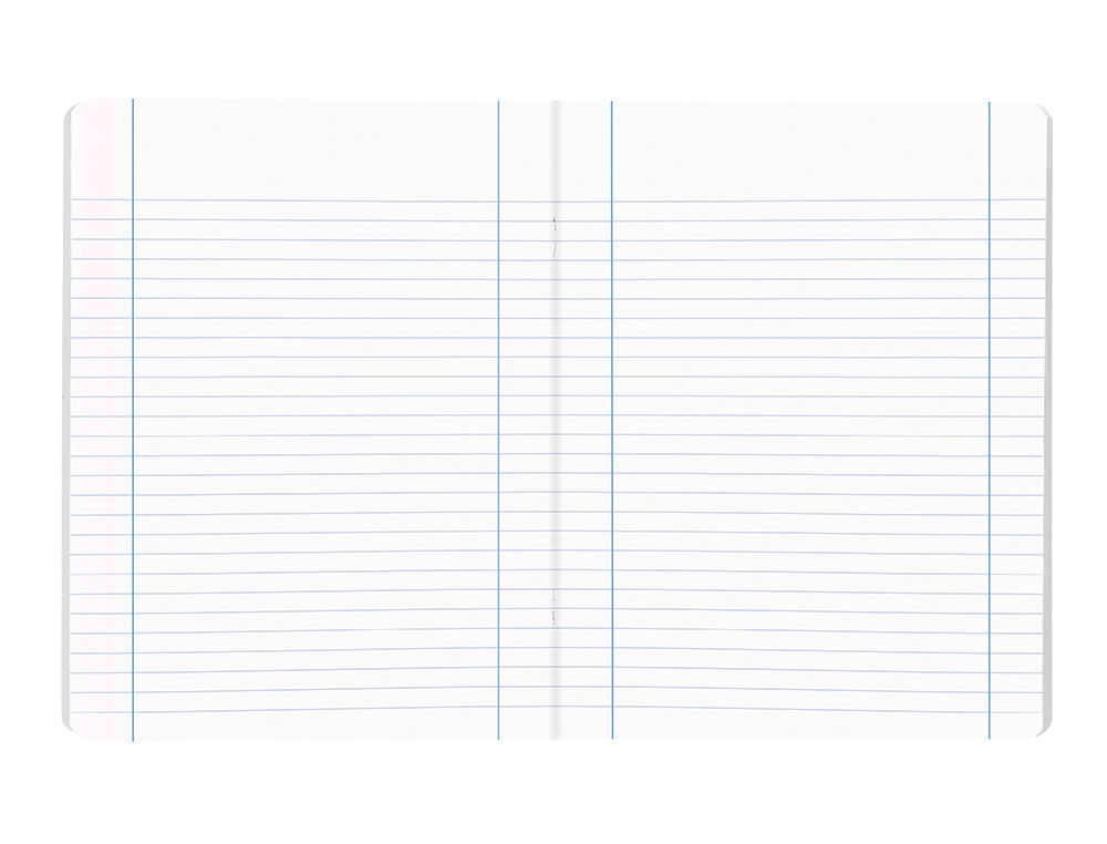 CADERNO AGRAFADO LIDERPAPEL SMART DIN A4 48 F 75GR PAUTADO COM DUPLA MARGEM CORES SORTIDAS