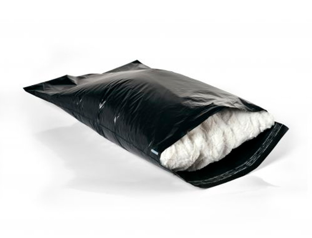 ENVELOPE Q-CONNECT DE PLASTICO BOLSA PARA ENVIOS 100% RECICLADAS COM AUTOFECHO COR PRETO 400X600 MM