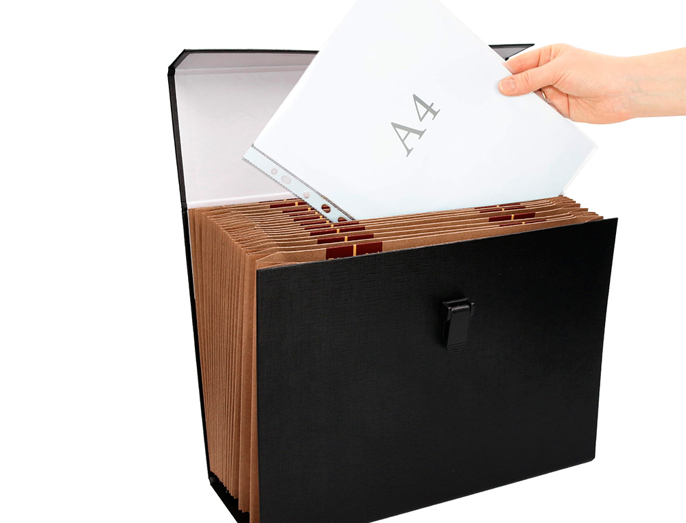 MALA CLASSIFICADORA LIDERPAPEL COM FOLE 19 DEPARTAMENTOS
