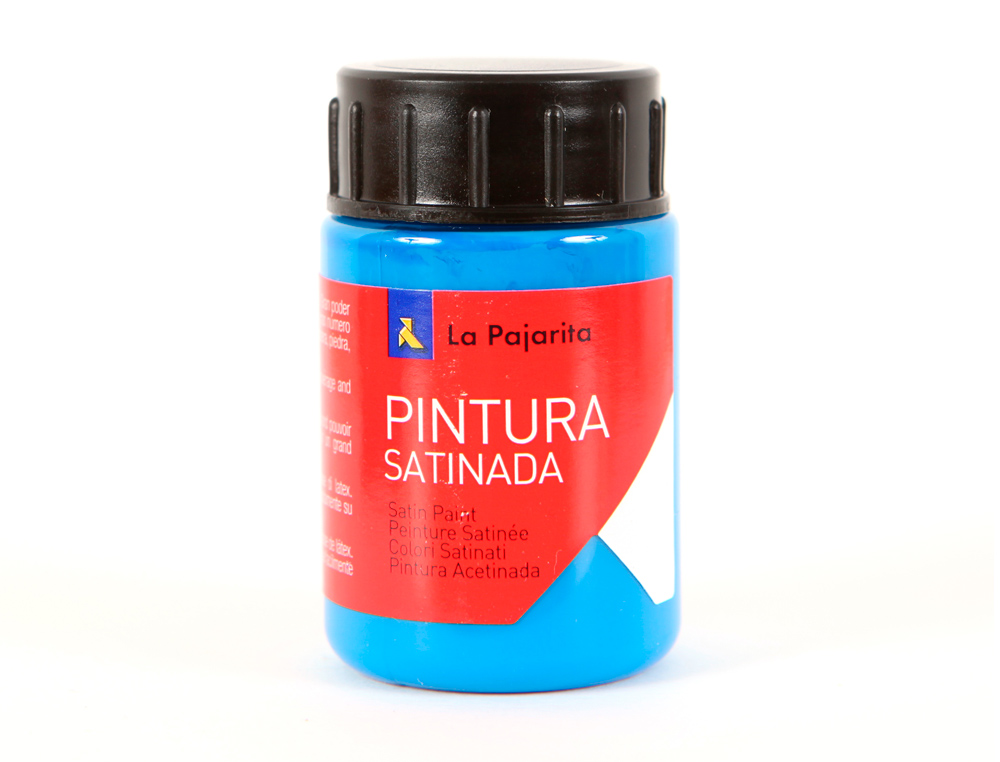 TINTA LATEX LA PAJARITA 35 ML CYAN