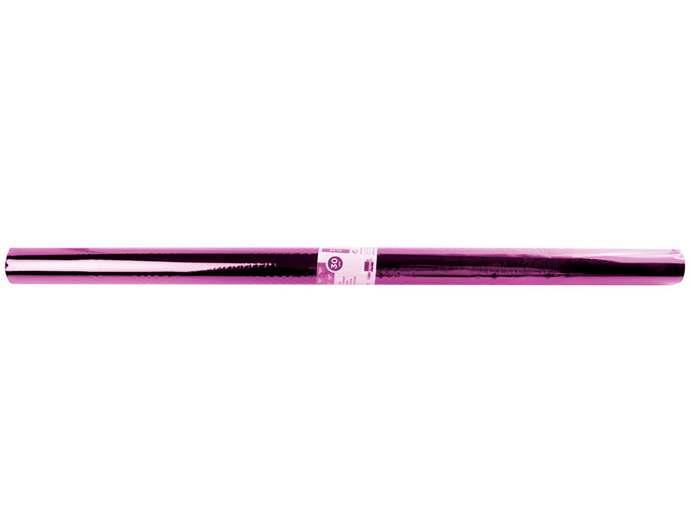 PAPEL CELOFANE 60 CM X 10 MT 30 GR ROSA