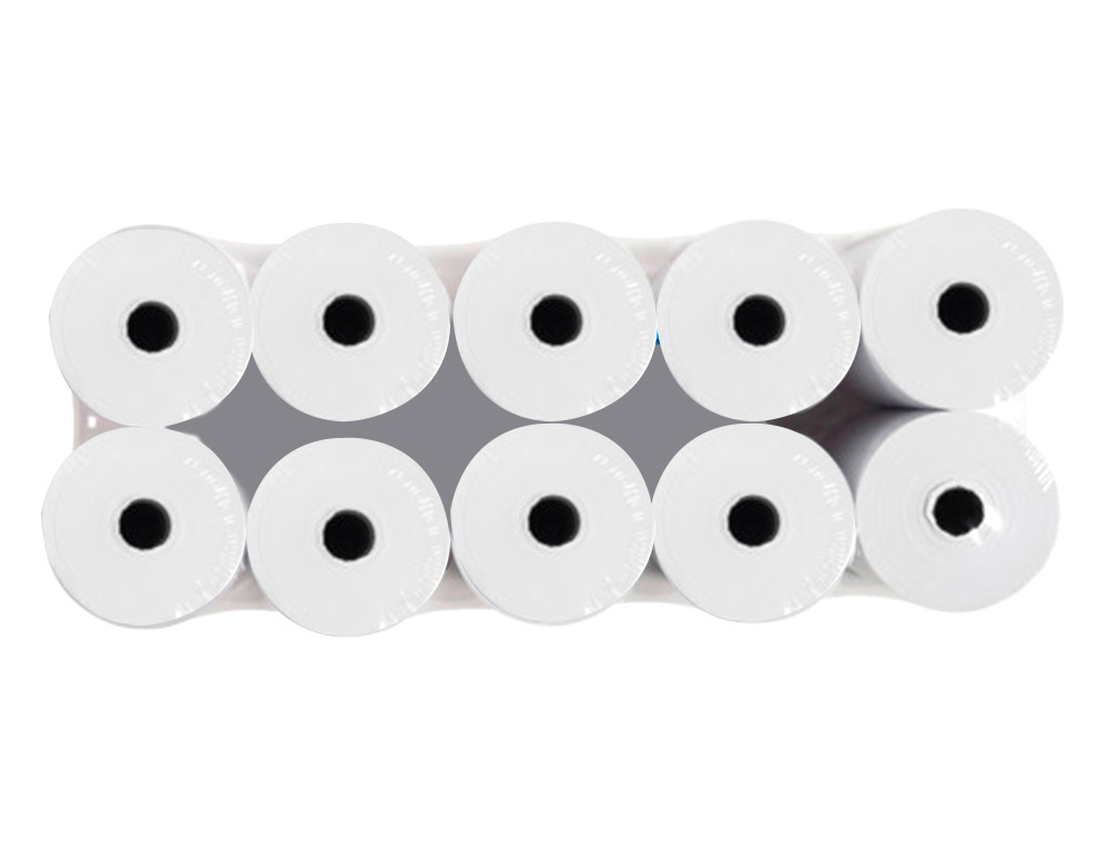 ROLO TERMICO PARA IMPRESSORA 57X60X11 MM 58 GR