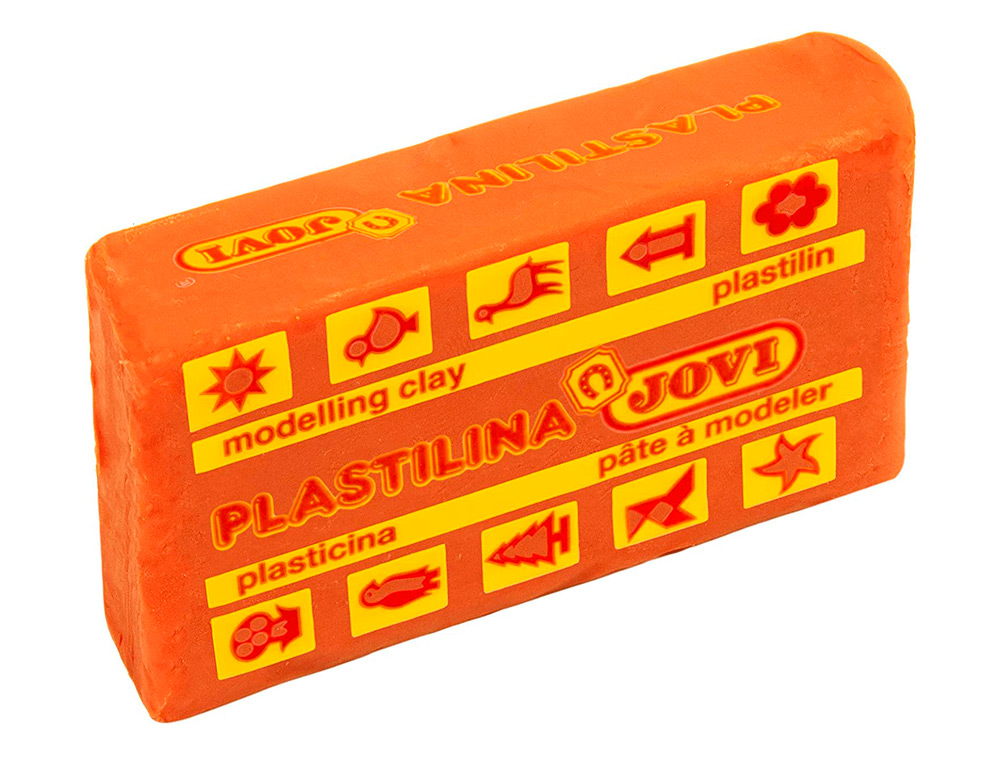 PLASTICINA JOVI 70 50 GR LARANJA
