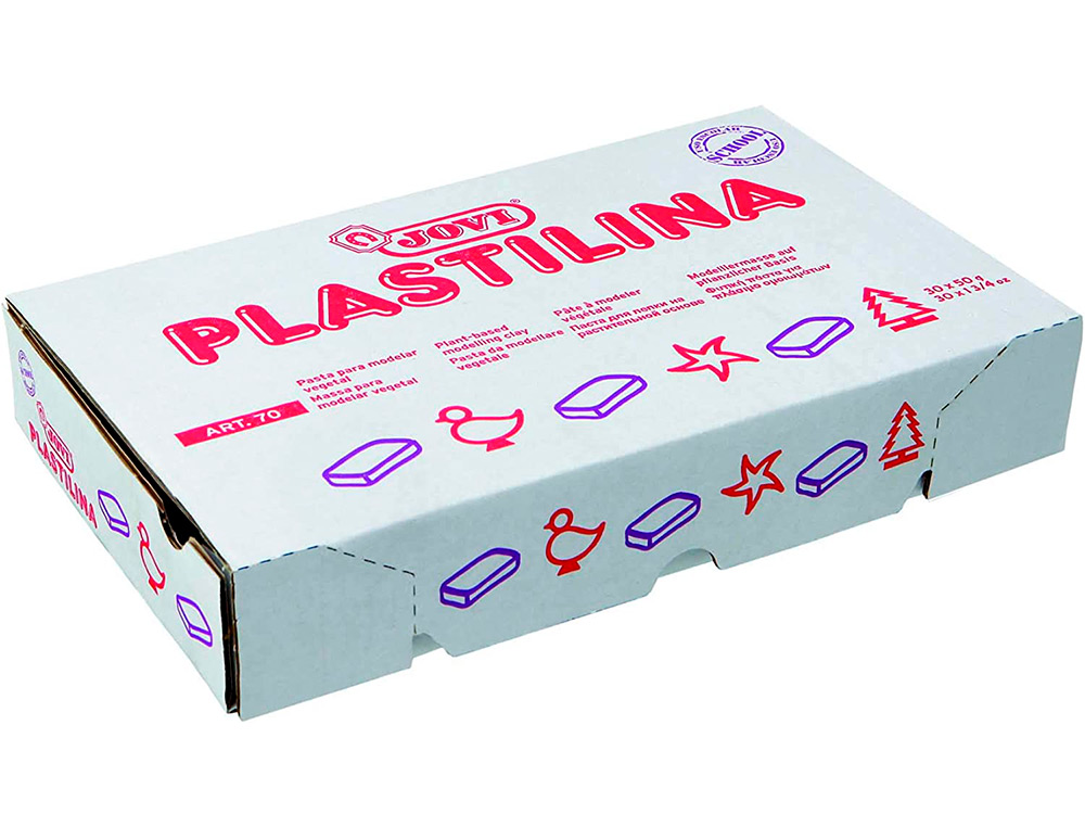PLASTICINA JOVI 70 50 GR LARANJA