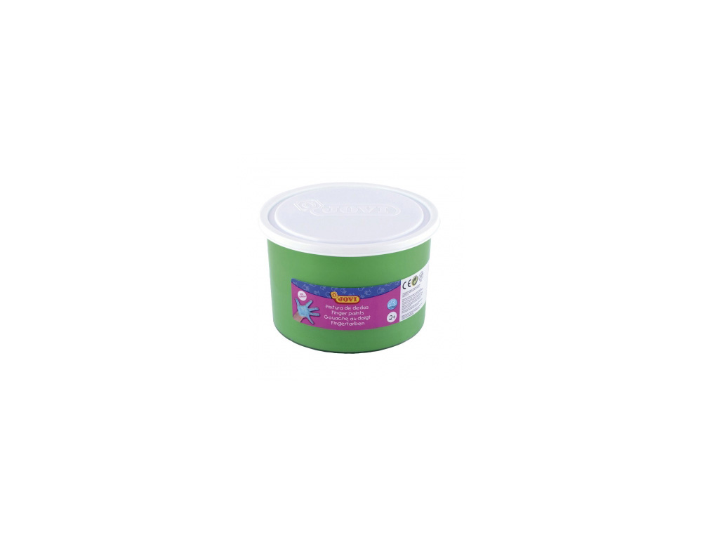 PINTURA A DEDOS JOVI 500 ML VERDE