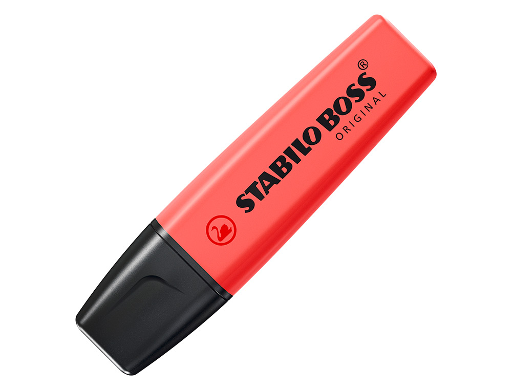 MARCADOR FLUORESCENTE STABILO BOSS 70 VERMELHO