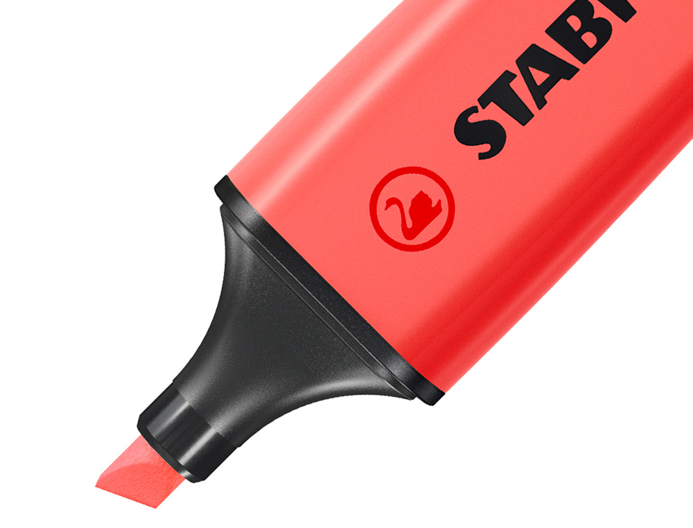 MARCADOR FLUORESCENTE STABILO BOSS 70 VERMELHO