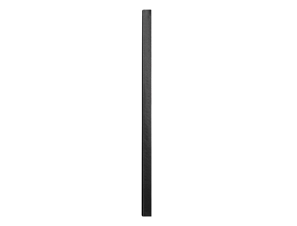 CAPA CATALOGO LIDERPAPEL 10 BOLSAS POLIPROPILENO DIN A4 PRETO OPACO