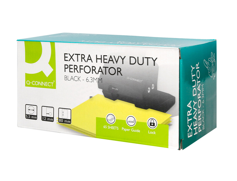 FURADOR Q-CONNECT CAPACIDADE 65 FOLHAS