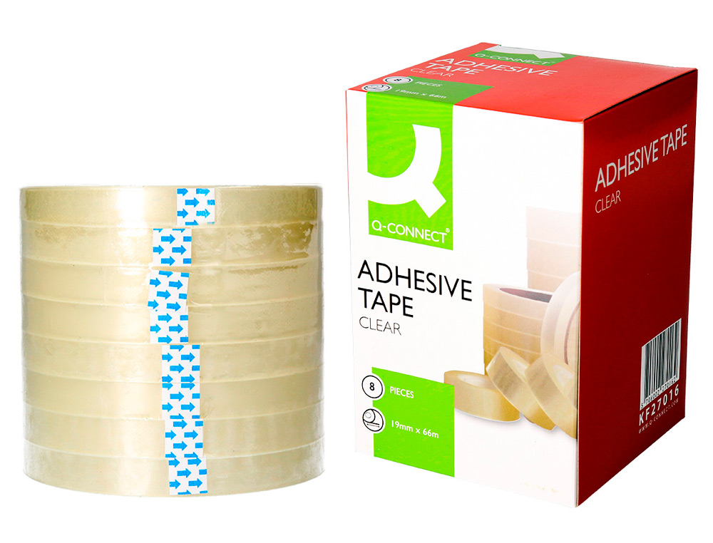 FITA ADESIVA Q-CONNECT 66 MT X 19 MM
