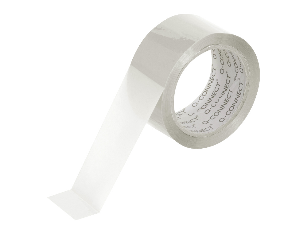 FITA ADESIVA Q-CONNECT POLIPROPILENO TRANSPARENTE 66 MT X 5 CM