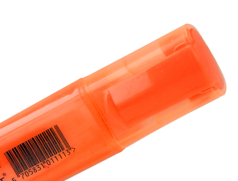 MARCADOR FLUORESCENTE Q-CONNECT DE PONTA BISELADA LARANJA