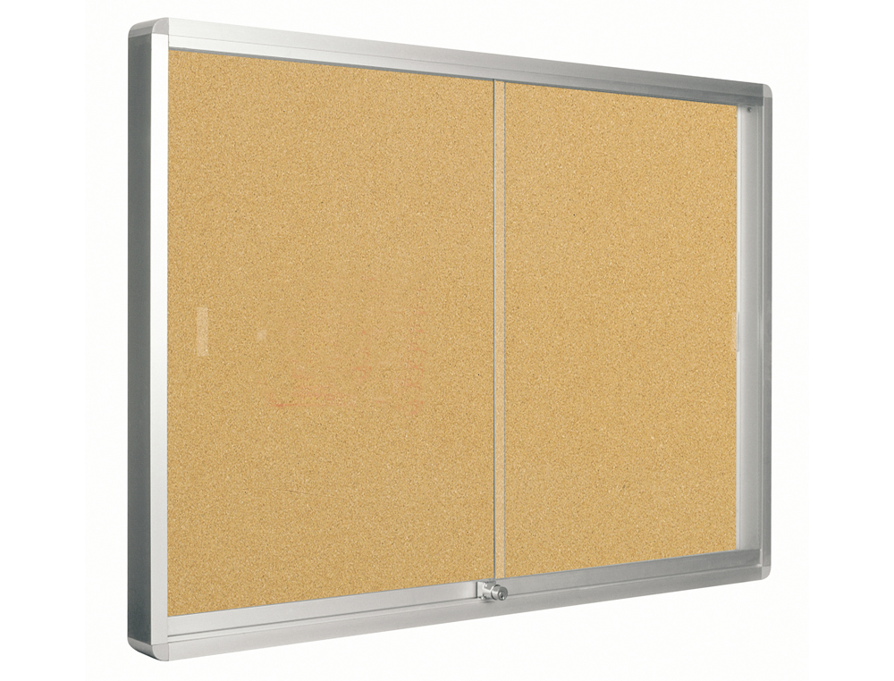 VITRINA DE PAREDE COM PORTA Q-CONNECT COM 100 X 80 CM