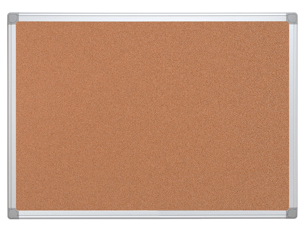 QUADRO DE CORTICA Q-CONNECT COM CAIXILHO EM ALUMINIO 60 X 90 CM
