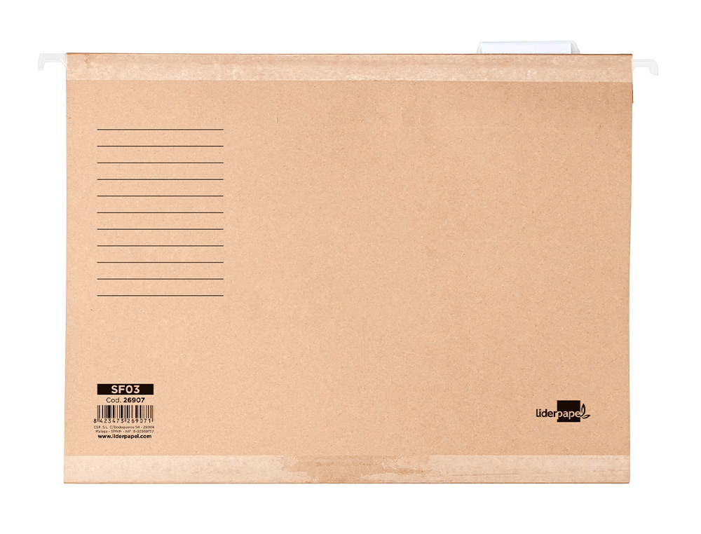 CAPAS DE SUSPENSAO LIDERPAPEL FOLIO PROLONGADO