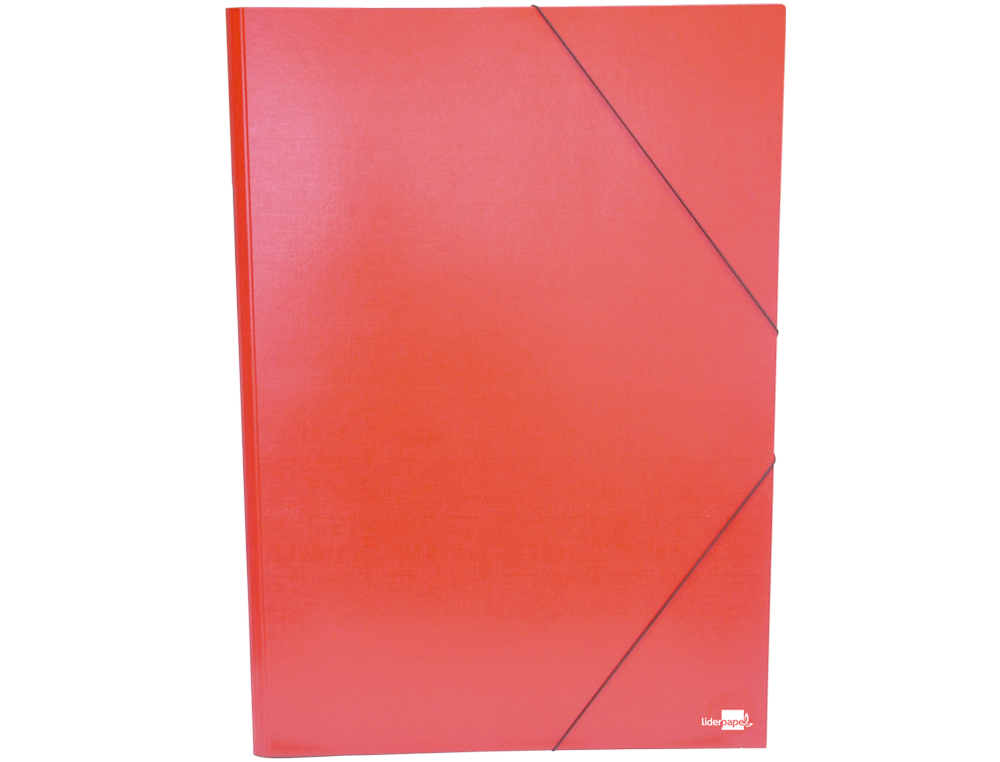 PASTA DE ELASTICOS LIDERPAPEL DIN A2 VERMELHO