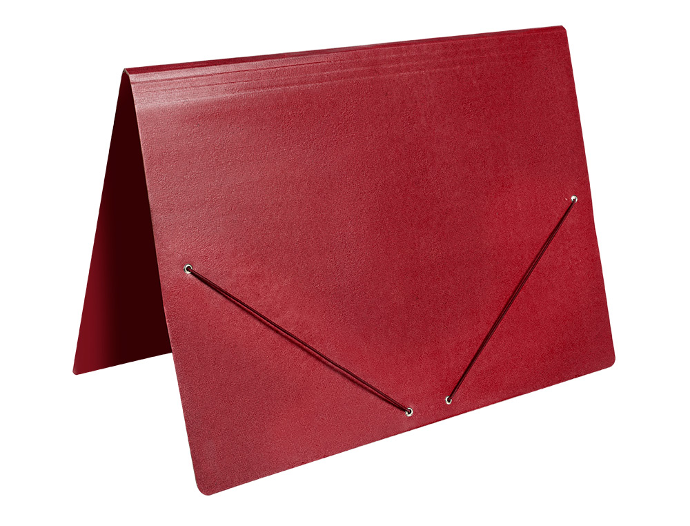 PASTA DE ELASTICOS LIDERPAPEL DIN A2 VERMELHO
