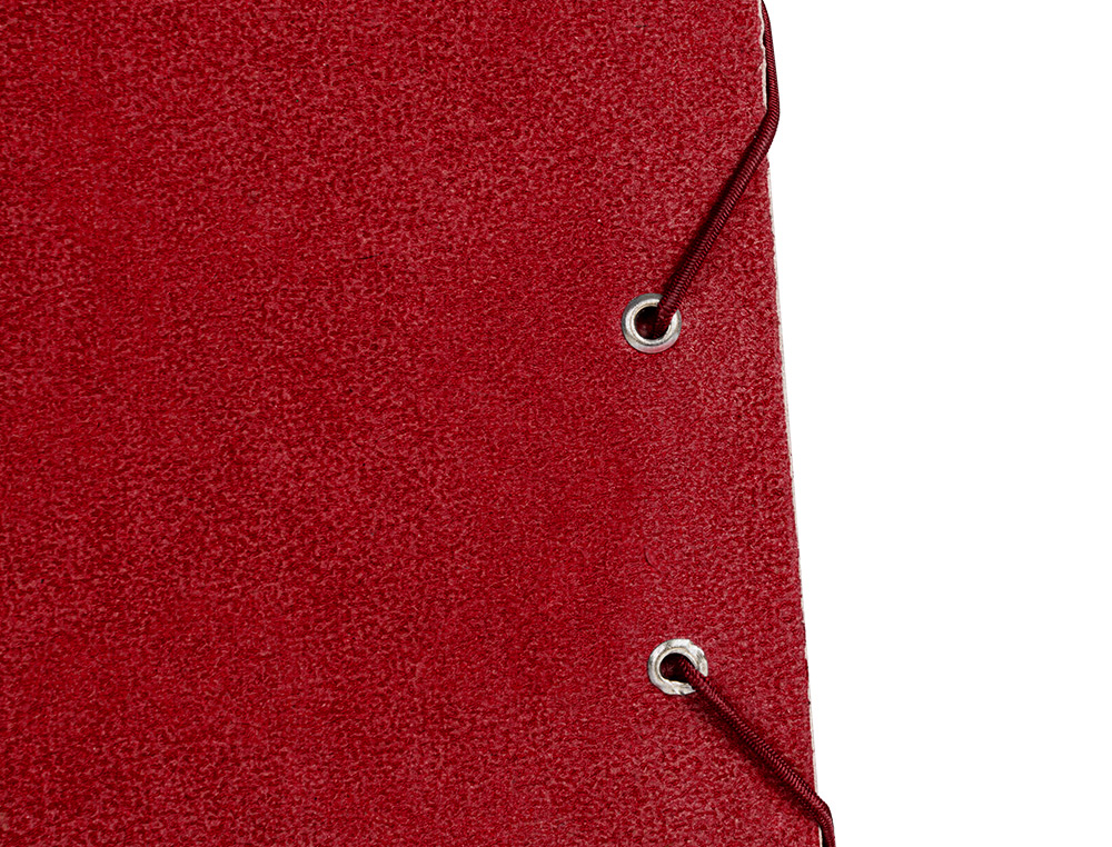 PASTA DE ELASTICOS LIDERPAPEL DIN A2 VERMELHO