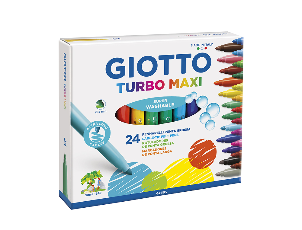 MARCADOR TURBO-MAXI COM 24 UNIDADES