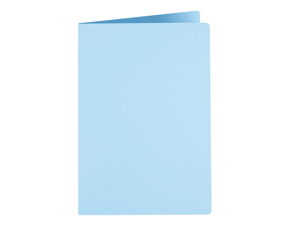 CLASSIFICADOR LIDERPAPEL EM CARTOLINA DE 180 GRS, FOLIO, CELESTE INTENSO