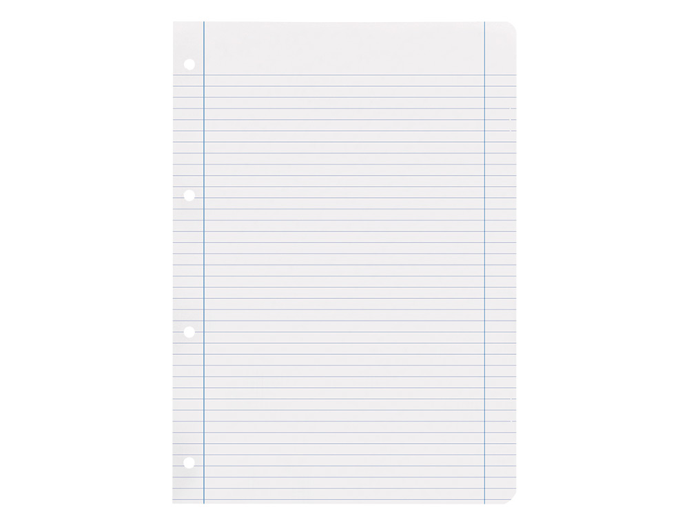 RECARGA LIDERPAPEL DIN A4 100 F 100 GR PAUTADO