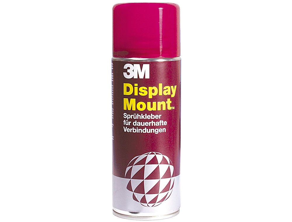 COLA SPRAY EXPOSITOR MOUNT ADESIVO PERMAMENTE PACK DE 400 ML