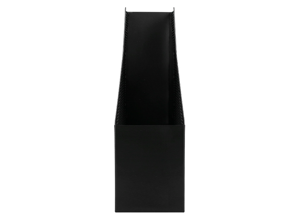 PORTA REVISTAS Q-CONNECT METALICO PRETO 80X290X250 MM