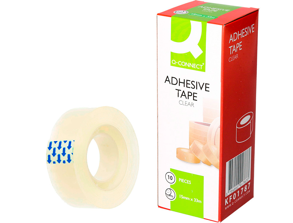 FITA ADESIVA Q-CONNECT 33 MT X 15 MM