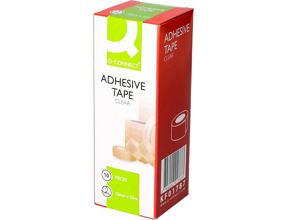 FITA ADESIVA Q-CONNECT 33 MT X 15 MM