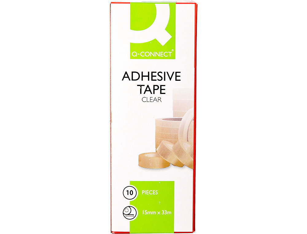 FITA ADESIVA Q-CONNECT 33 MT X 15 MM