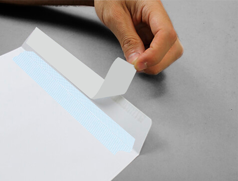 ENVELOPE LIDERPAPEL N.11 C5 BRANCO 162X229 MM TIRA DE SILICONE PACK DE 500 UNIDADES