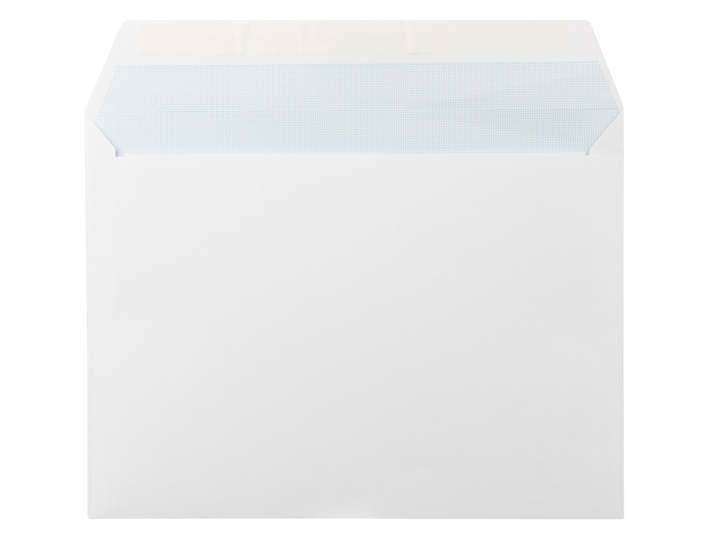 ENVELOPE LIDERPAPEL N.12 QUARTO BRANCO 176X231 MM TIRA DE SILICONE PACK DE 500 UNIDADES