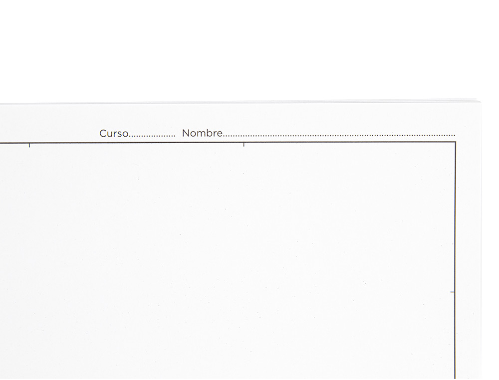 BLOCO DE DESENHO LIDERPAPEL LINEAL ESPIRAL 230X325MM 20 FOLHAS 130GR COM 2 FUROS PERFURADO