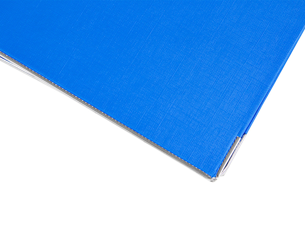 PASTA DE ARQUIVO DE ALAVANCA LIDERPAPEL DOCUMENTA PVC DIN A4 LOMBADA 52 MM AZUL