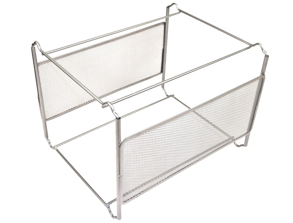 CARRO PARA CAPAS DE ARQUIVO SUSPENSO Q-CONNECT METALICO PRATA