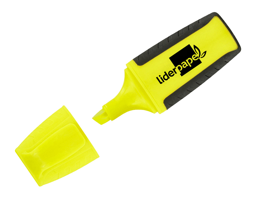 MARCADOR FLUORESCENTE LIDERPAPEL AMARELO