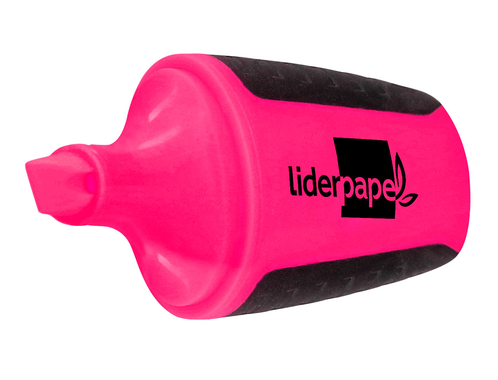 MARCADOR FLUORESCENTE LIDERPAPEL ROSA