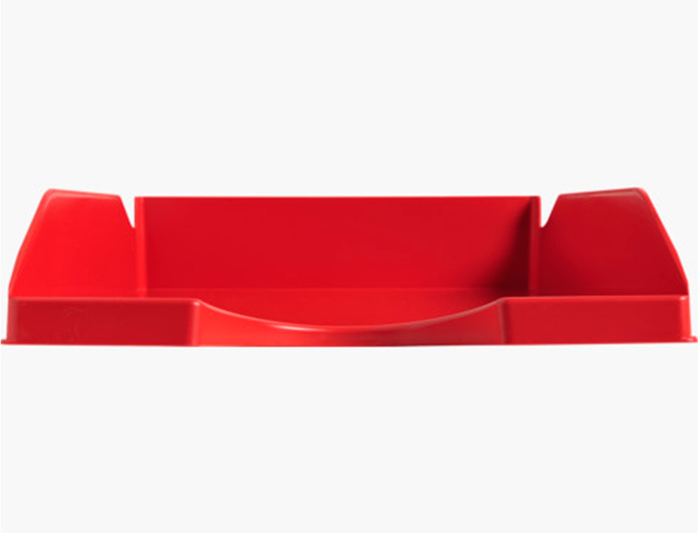 TABULEIRO DE SECRETARIA Q-CONNECT PLASTICO VERMELHO OPACO