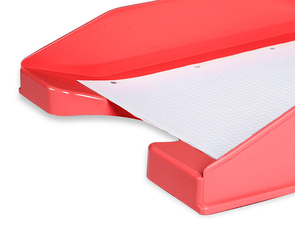 TABULEIRO DE SECRETARIA Q-CONNECT PLASTICO VERMELHO OPACO
