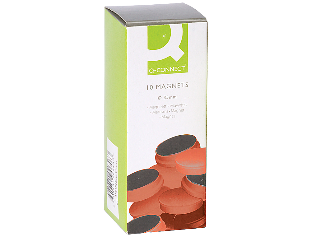 IMAN DE SINALIZACAO Q-CONNECT 3,5CM VERMELHO