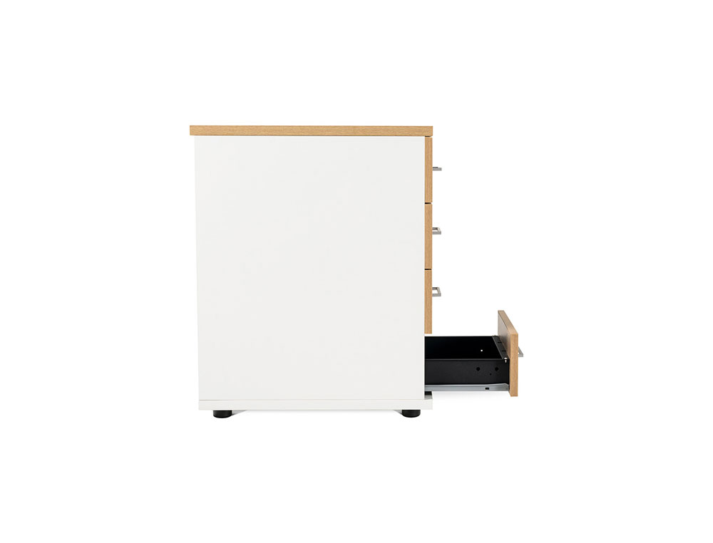 MODULO COM GAVETAS ROCADA EM FAIA 58 X 50 X 59,5 CM MODELO C