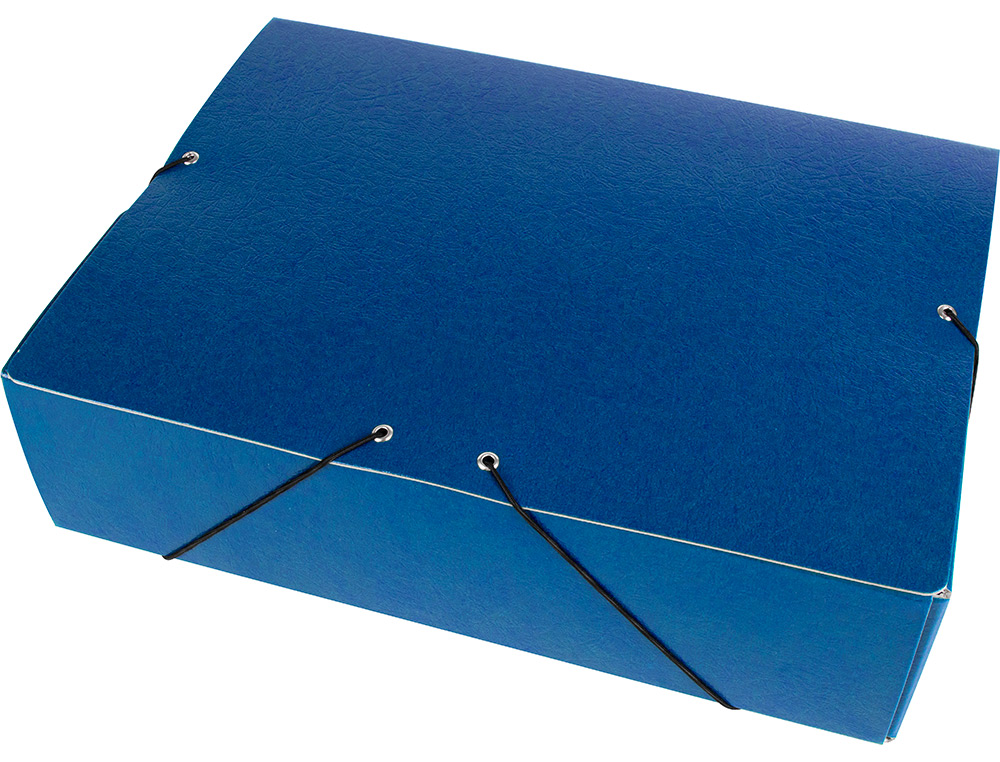 CAPA ELASTICOS PARA PROJETOS LOMBADA 9 CM AZUL