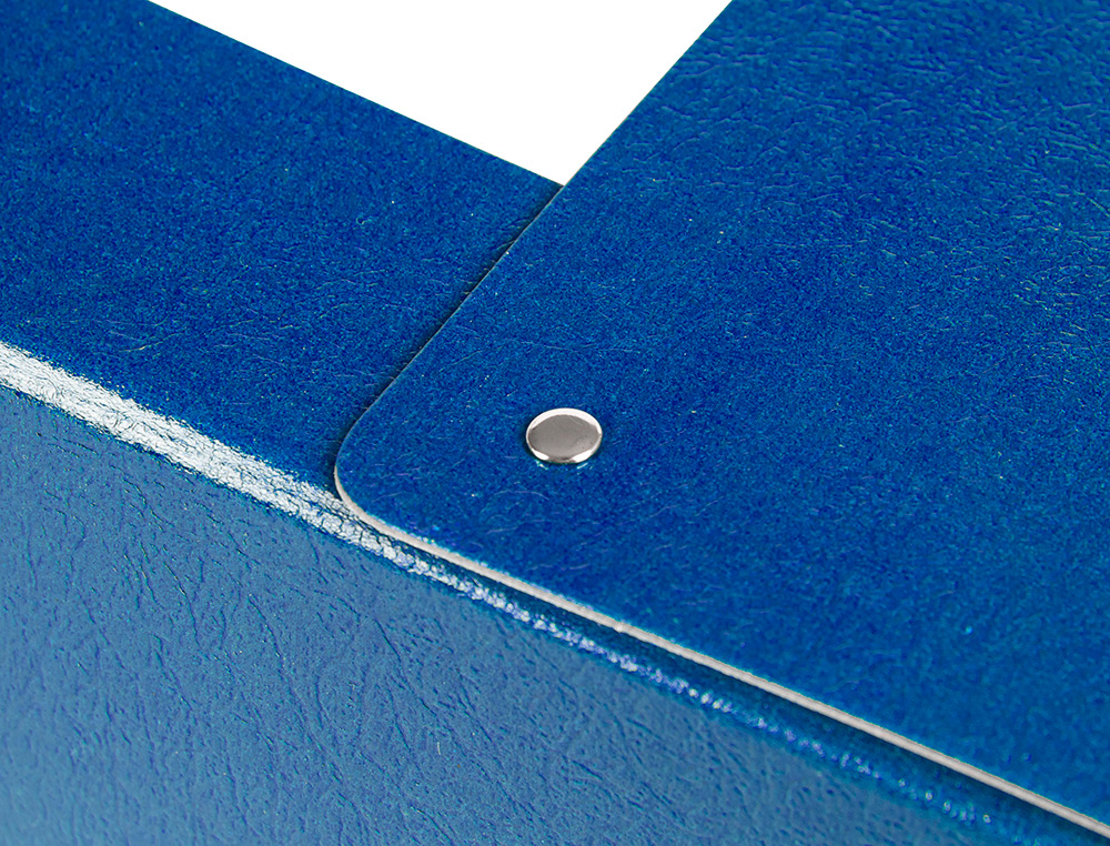 CAPA ELASTICOS PARA PROJETOS LOMBADA 9 CM AZUL