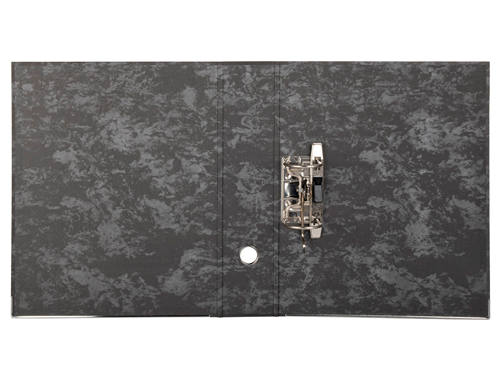 PASTA DE ARQUIVO LIDERPAPEL CLASSIC BLUE CARTAO FORRADO FOLIO GASPEADA PRETA SEM CAIXA