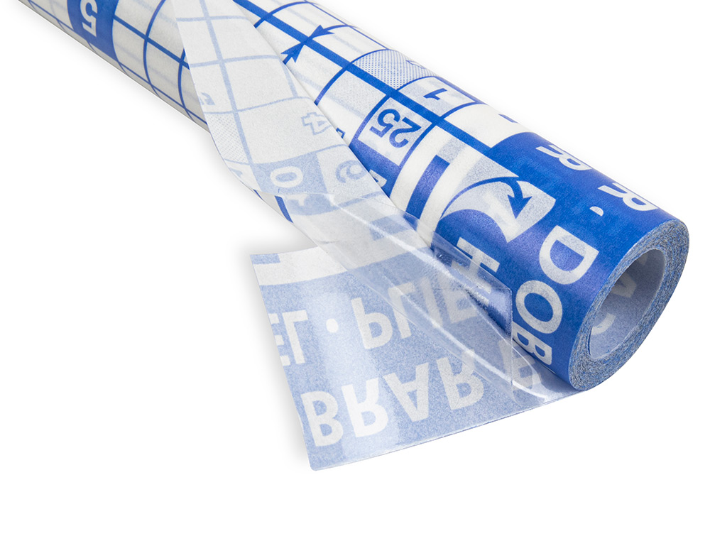 ROLO PLASTICO ADESIVO FORRA LIVROS 0,50 MT X 3 MT 80 MICRONS